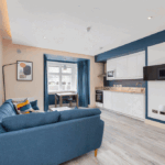 Animated GIF of modern, sleek apartment refits by PP Construction in Dublin house renovation